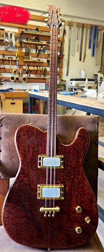 Saz gitarre saitig - 6-saitig, rot,