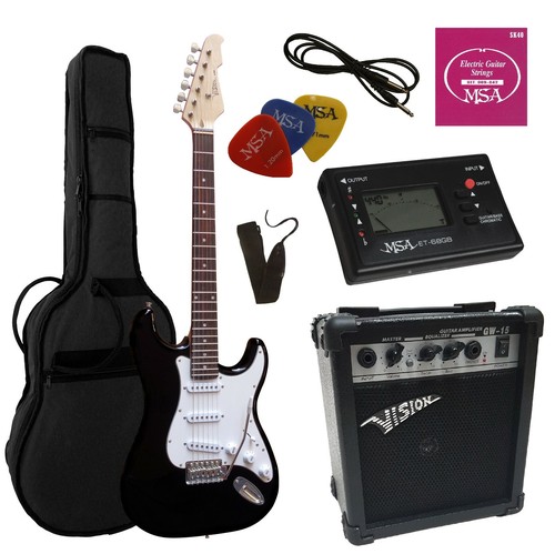 Gitarre st5 schwarz - st5, schwarz,