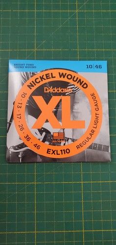 Addario exl110 nickel - d'addario, wound