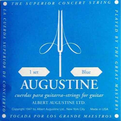 Augustine blue nylonsaiten - -,