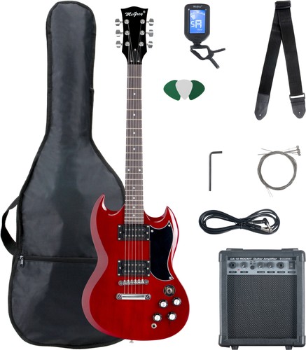 Double cut gitarre komplett - e-gitarre,