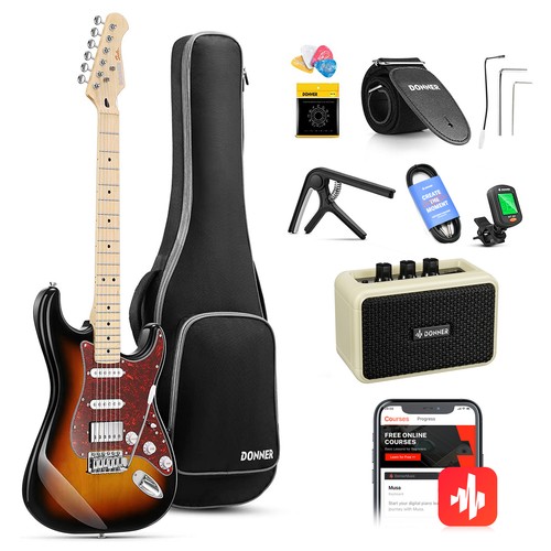 Donner dst 152 - donner, e-gitarren-set